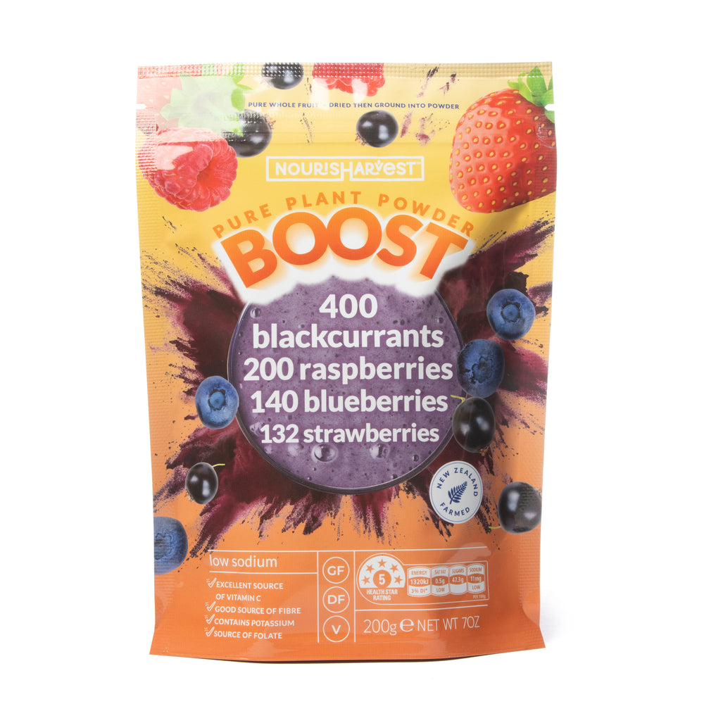 Nourisharvest Berry Smoothie Powder - 100% Natural Wholefood Blend